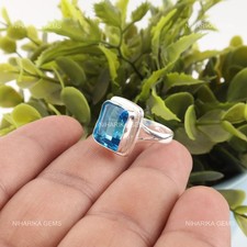 Sterlingsilber Schweizer Blau