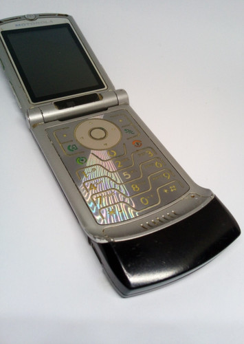 Handy motorola razr silber - razr,