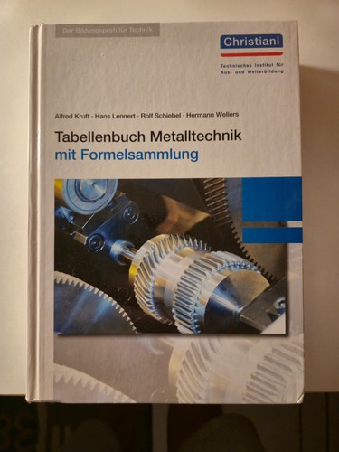 Christiani tabellenbuch - christiani,