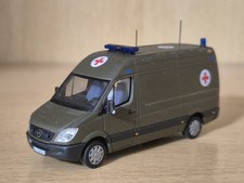 Herpa MB Sprinter 06 RTW KTW polnische Armee Sondermodell 1:87 gebraucht