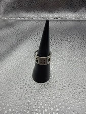 Sterling silver peace ring