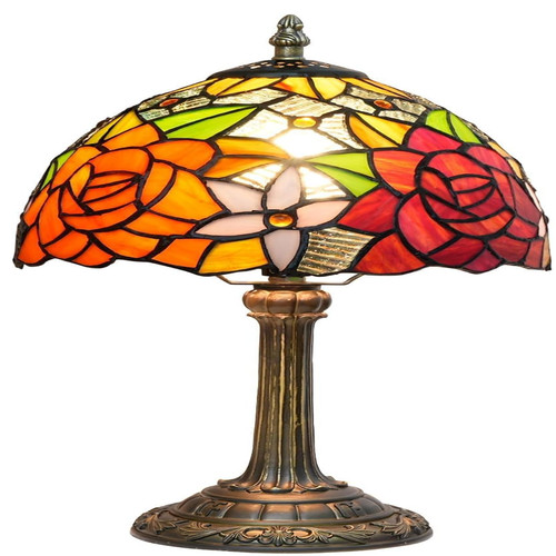 Tiffany buntglas tischlampe - tiffany,