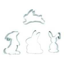Ausstecher 4er Set Osterhasen