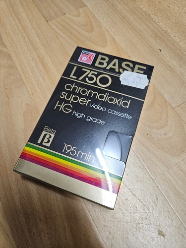Betamax basf video cassette - betamax,