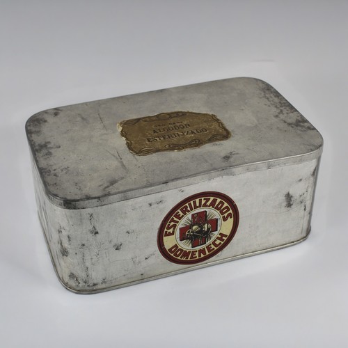 Alte blechdose apotheke - blechdose,