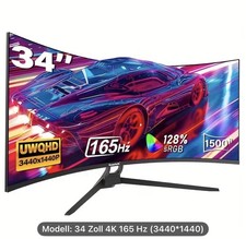 Gawfolk Gaming Curved Monitor