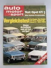 Zeitschrift Auto Motor und