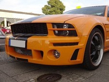 SCHEINWERFERBLENDEN für FORD MUSTANG 5  V 2004-08 - (GFK)  vor Facelift -Set