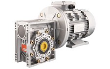 Elektromotor 3-Phasen mit Schneckengetriebe HMRV 63 1:7,5 IEC90 2,2kW 380V