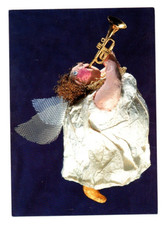 Postkarte Fliegender Engel ungelaufen