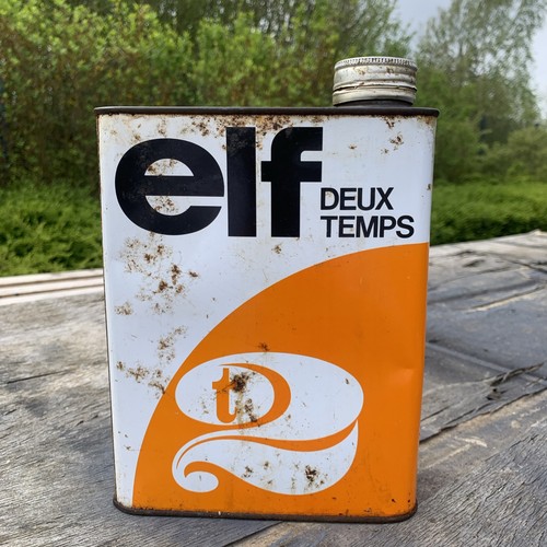Elf zweitakt öldose - Öldose, 60er