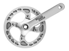 Sturmey Archer FCS722 Kurbel 1-fach 42 Zähne, 170 mm, Vierkant, silber, NEU