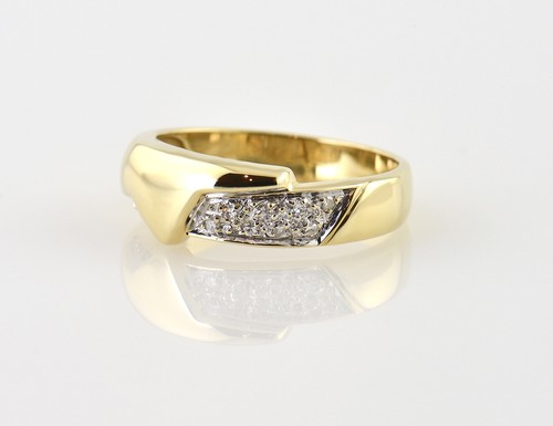 Diamant ring 585 000 - diamant, 585/000