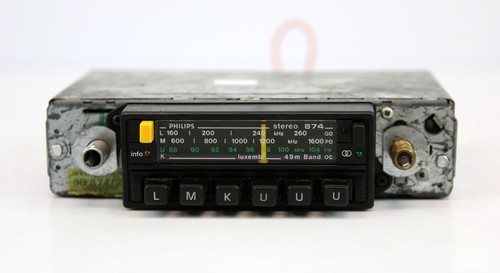 Vintage autoradio von philips - vintage,