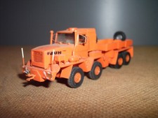 FAUN SCHWERLAST ZUGMASCHINE  SELTENES KLEINSERIEN-UMBAU MODELL  1:87 HO