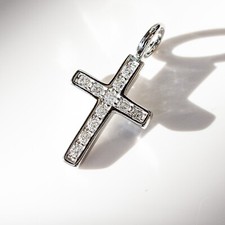 Kleiner Kreuz Anhänger 925