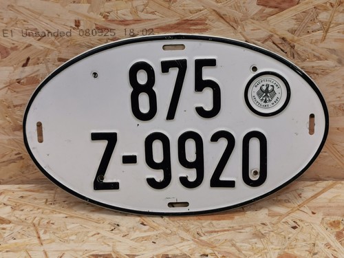 Nummernschild deutschland - deutschland,
