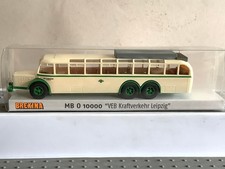 ✅Brekina 59402 HO/1:87 BUS MB O 10000 "VEB Kraftverkehr Leipzig"(FJ359-12R4/8/2)
