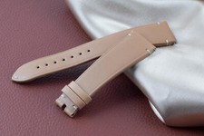 Omega Lederband Armband Leatherstrap Uhrarmband 21mm ohne Schließe