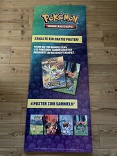 Pokemon Werbeaufsteller zum Sammelkarten Spiel 1,50 meter oval zum hinstellen 
