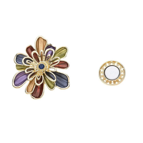 Brosche anstecknadel blume - brosche,