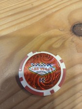 Spielchip aus Las Vegas für Roulette