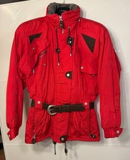 Damen Anorak Nevica mit Gürtel rot Größe 36