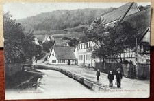 Eschenbach, Straßenpartie, Ansichtskarte 1908 