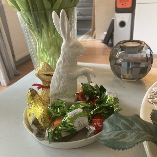 Porzellan schale ostern edel - porzellan,