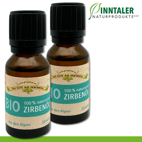 Bio zirbenöl 100 - 2x, 100%