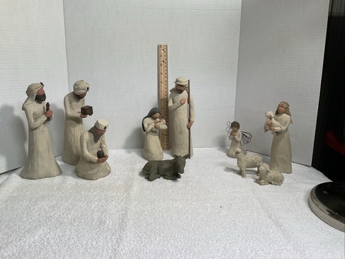 Piece willow tree nativity - tree,