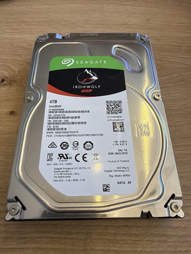 Seagate ironwolf zoll 4tb - seagate,