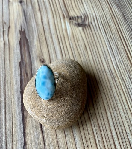 Larimar 925er silberring - larimar,