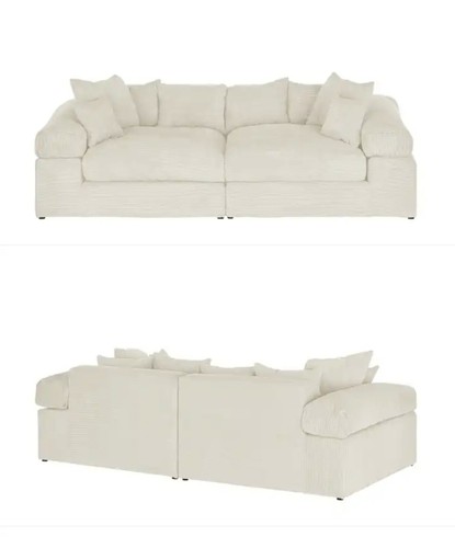 Big sofa cordbezug - sofa,