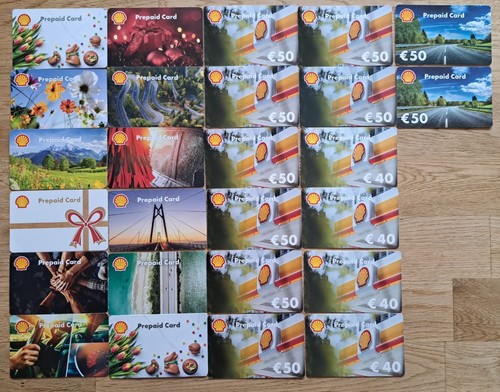 Stück shell prepaid - stück, card