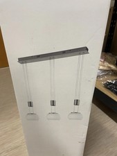 LED Pendelleuchte Hängeleuchte MADISON 3-flammig Metall schwarz TRIO