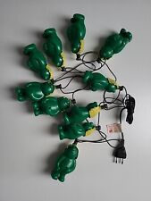 Lichterkette,  Figuren, Werbung, selten  angeboten, Bauch, grün