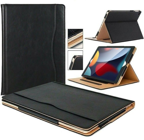 Leder smart case cover - leder,