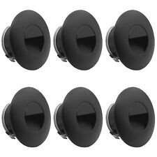 6 x LED Stufenlicht Treppenstrahler Einbauleuchte Treppe Stufe IP65 230V Schwarz