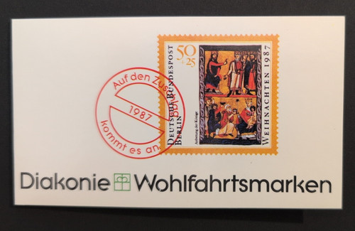 Wohlfahrtsmarken berlin 1987 - wohlfahrtsmarken,