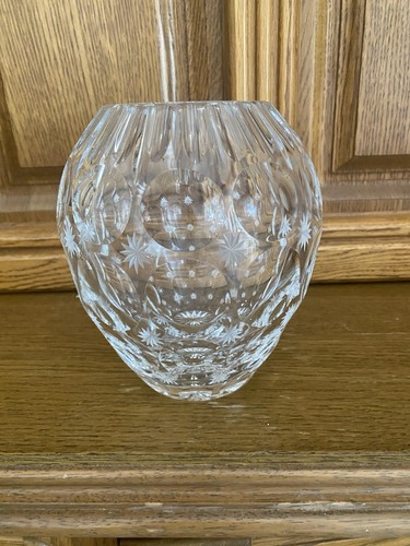 Edle bleikristall vase - edle,
