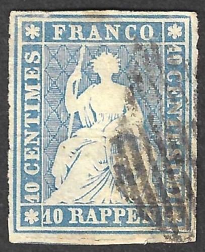 Schweiz sitzende helvetia - schweiz,