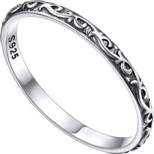 Silber Ring Damen Herren