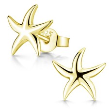 MATERIA Kleine Gold Ohrstecker