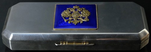 Silber tabatiere russisch - silber,