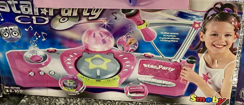 Smoby star party tragbarer - star,