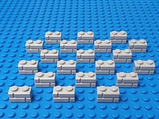 20 Lego Mauersteine hellgrau
