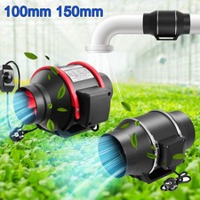 Rohrventilator Grow Abluft Set 100/150mm Rohrlüfter Lüfter Abluft Ventilator 