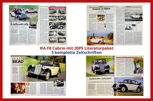 Ifa cabrio mit 20ps - ifa, f8