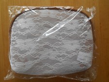 Neu! M. Asam Kosmetiktasche - weiß Spitzendesign